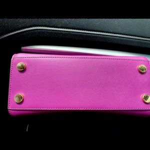 Michael Kors satchel. In pristine condition. Beautiful purple color
